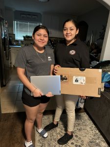 part of laptop donations